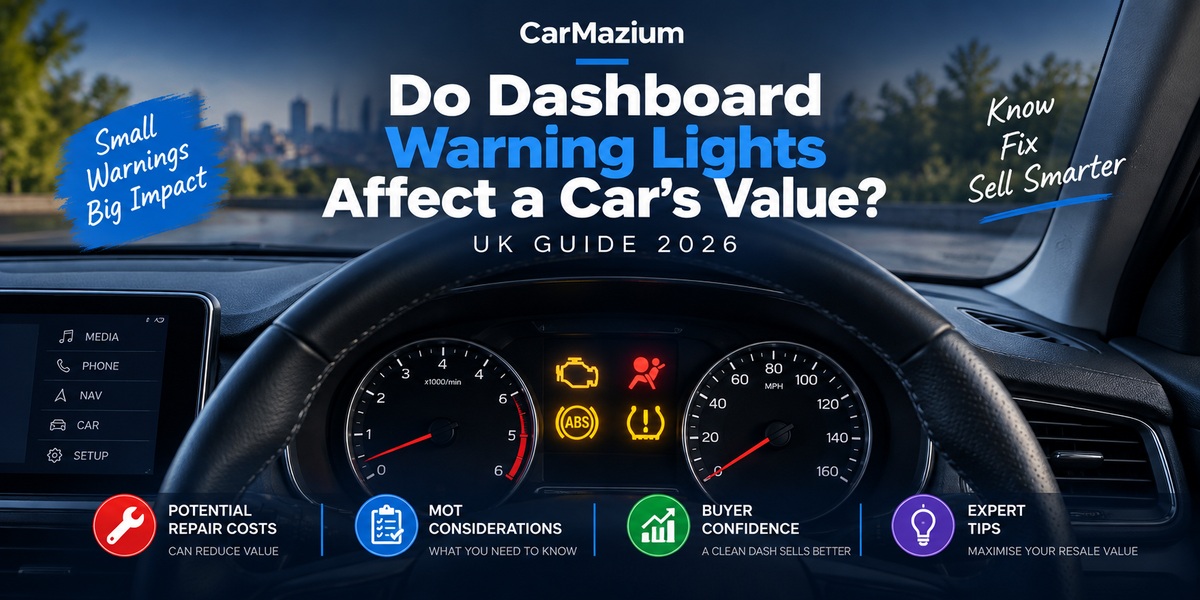 Do Dashboard Warning Lights Affect a Car's Value? UK Guide 2026
