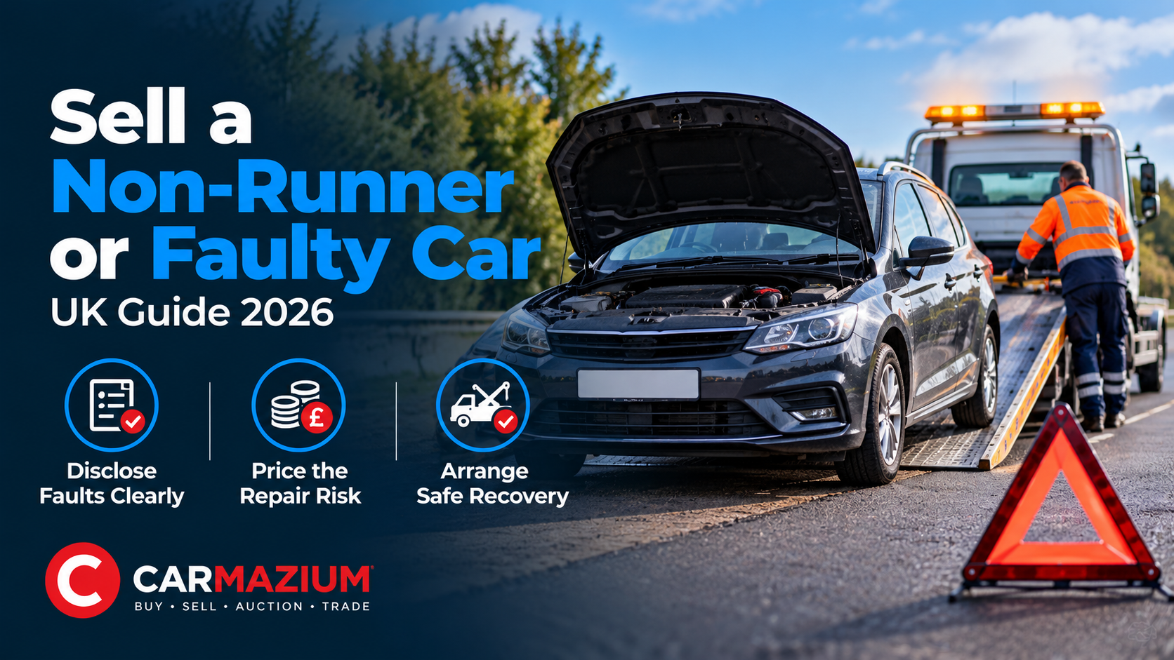 How to Sell a Non-Runner or Faulty Car in the UK: 2026 Guide