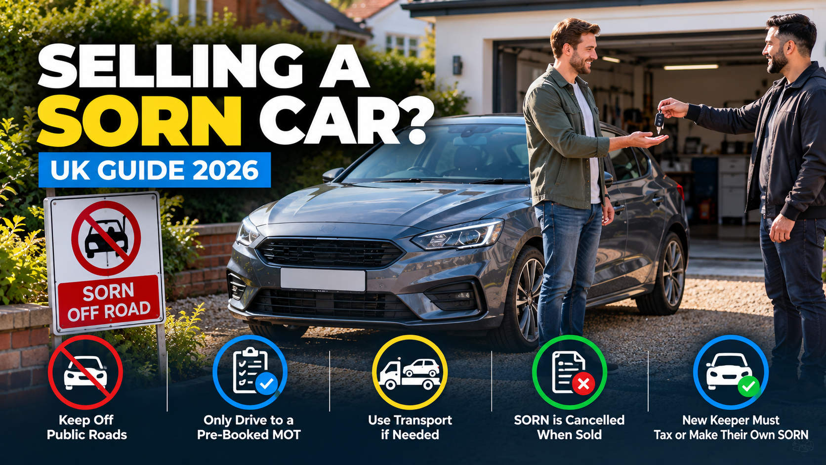 How to Sell a SORN Car in the UK: Complete Guide 2026