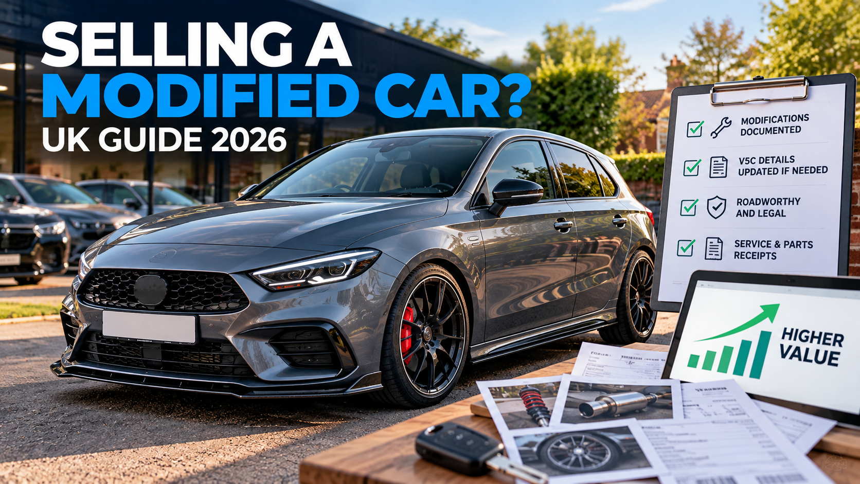 How to Sell a Modified Car in the UK Without Undervaluing It: 2026 Guide