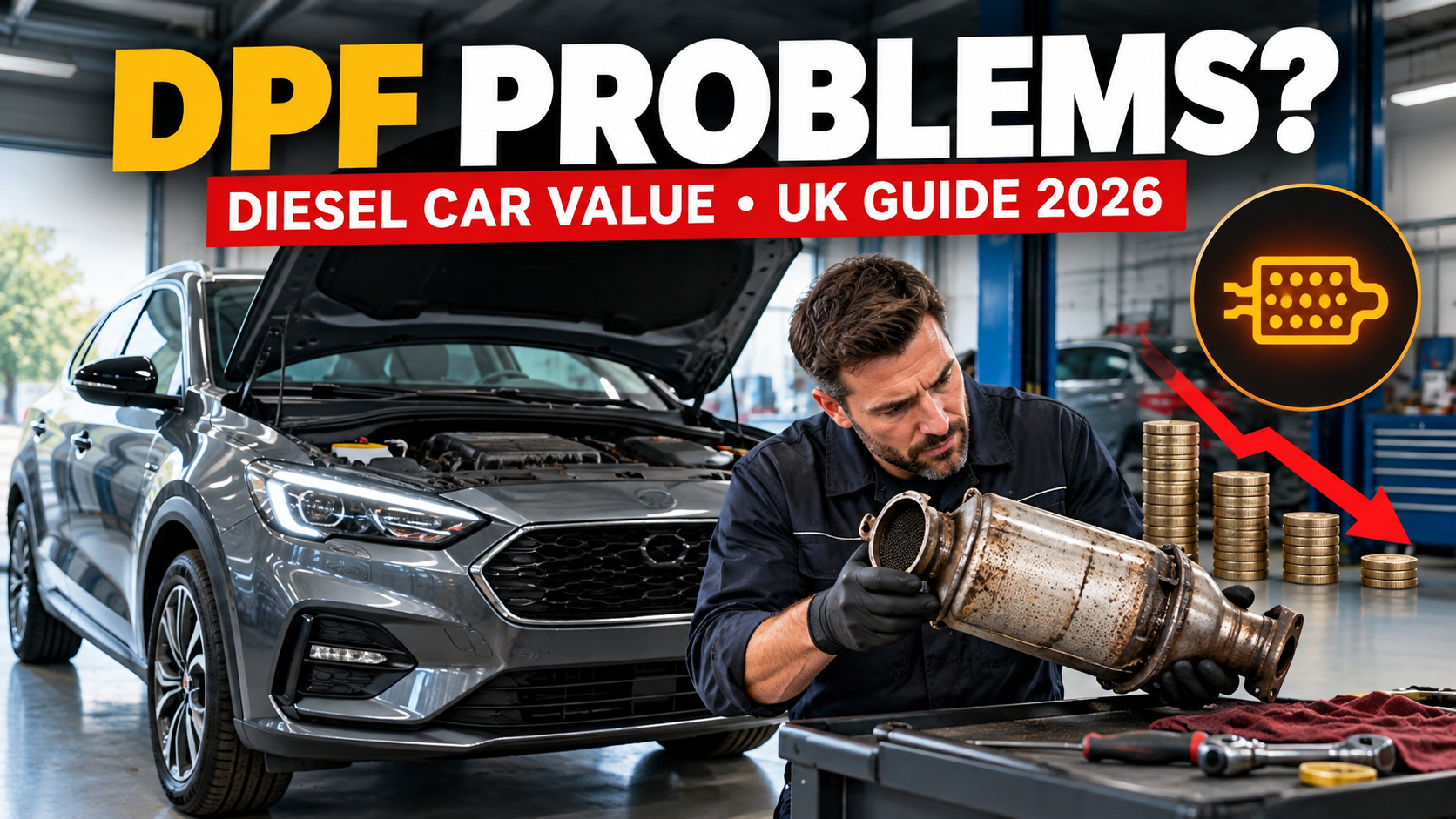 How DPF Problems Affect Diesel Car Value and Saleability: UK Guide 2026