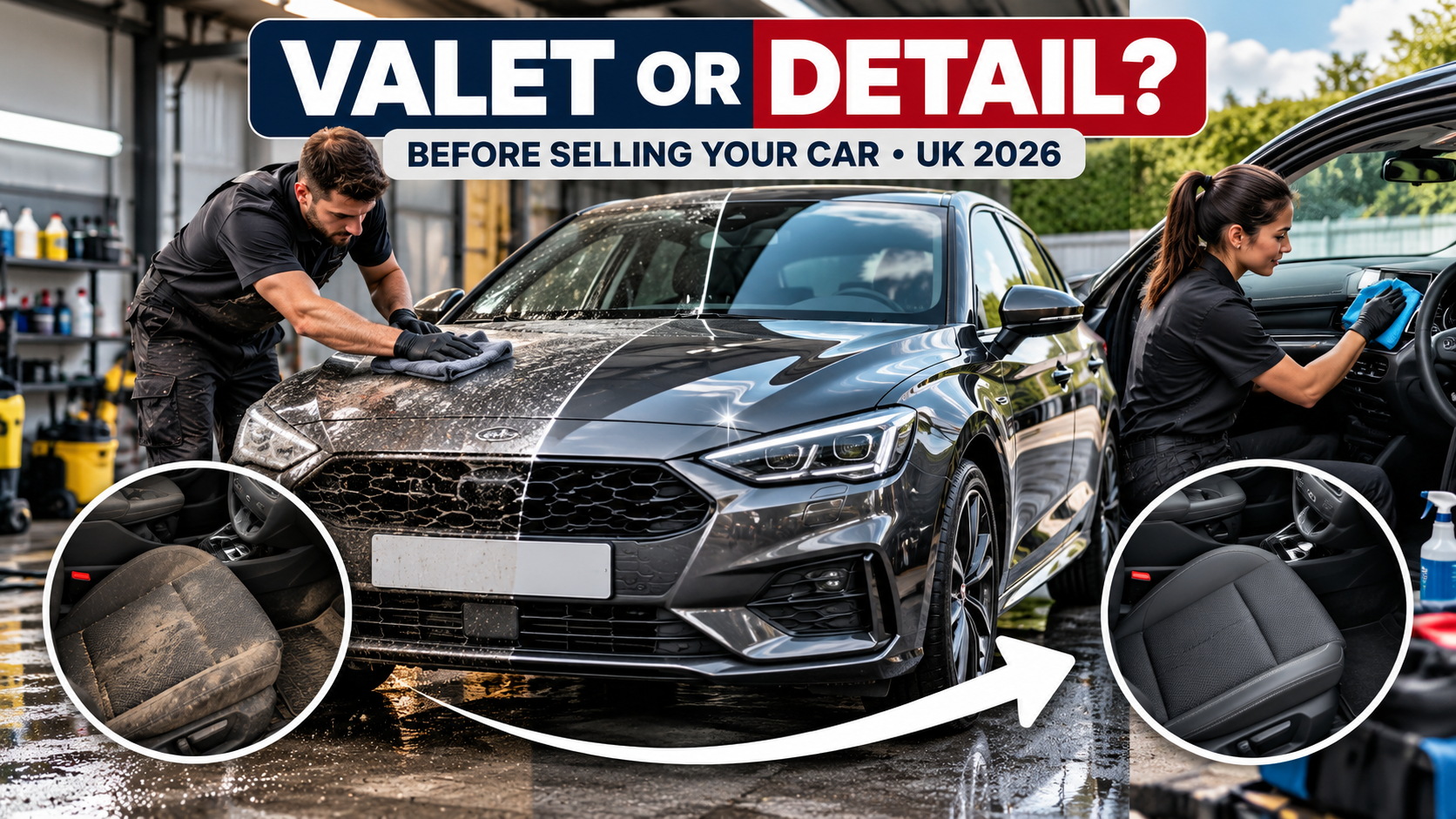 Should You Valet or Detail a Car Before Selling It? UK Guide 2026