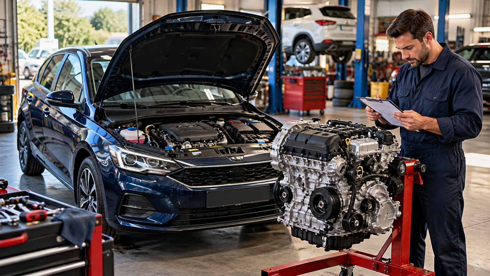Selling a Car With a Replacement Engine in the UK: DVLA, Records & Value (2026)