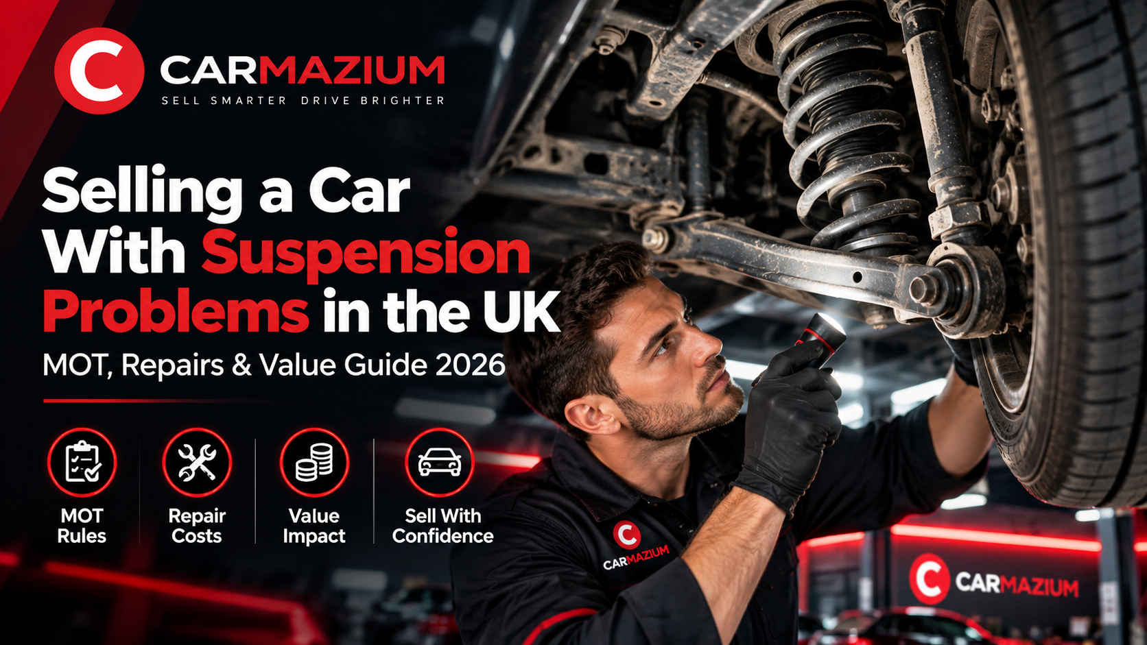 Selling a Car With Suspension Problems in the UK: MOT, Repairs & Value (2026)