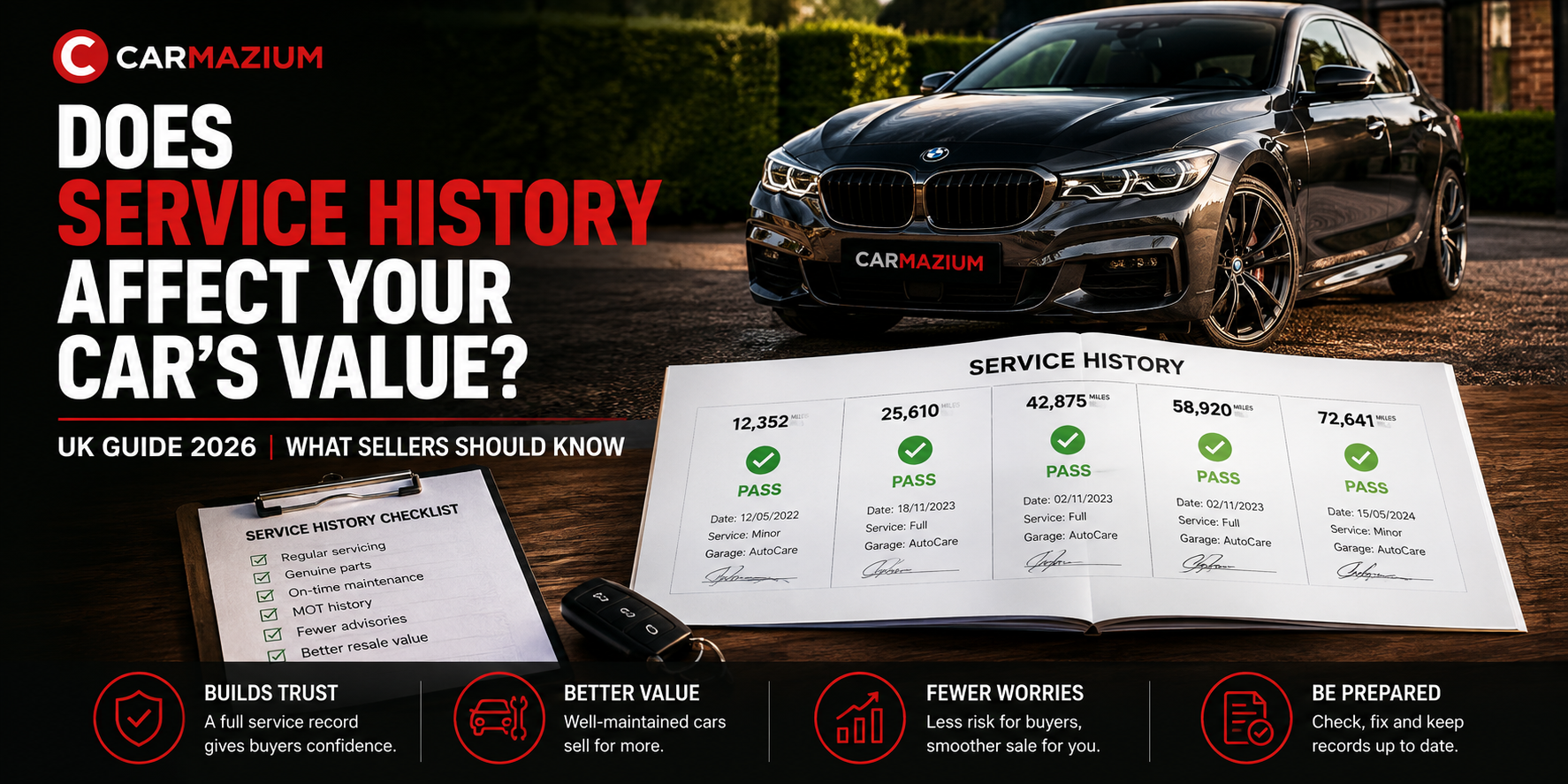 Does Service History Affect Your Car's Value? UK Guide 2026